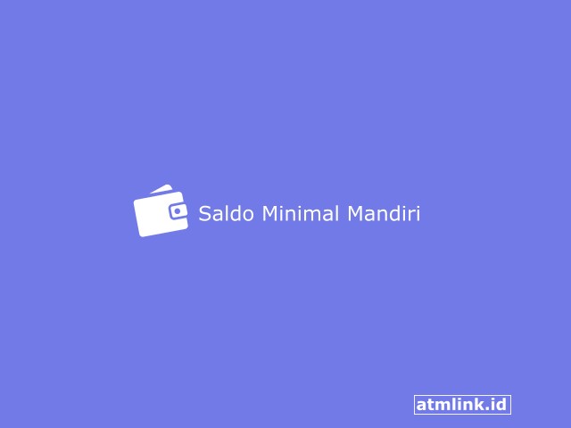 saldo minimal mandiri